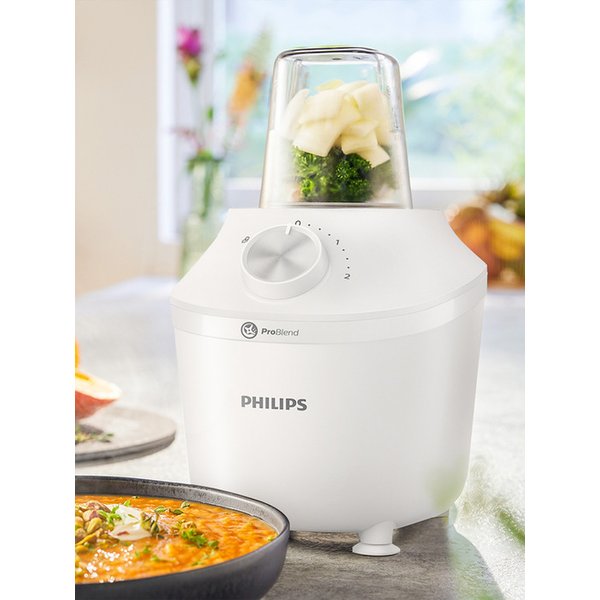 3000 시리즈 블렌더/믹서기 HR2291/20 화이트 다지기 구성