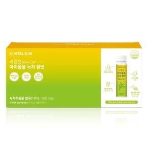 바이탈슬림 리얼컷 아이돌물 녹차꿀맛 25ml x 30병 다이어트식품