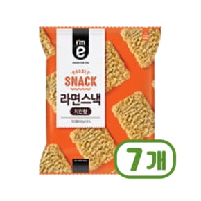 아임이 라면스낵 치킨향 250g x 7개