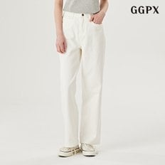 코튼 와이드 일자 루즈핏 여성 롱 팬츠 (GOATA007D)