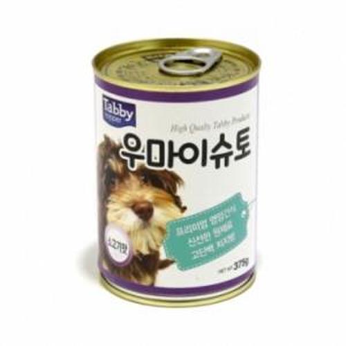 pet 우마이슈토 강아지캔 간식 375g 소고기-24개입