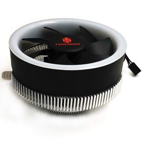 CPU쿨러- COOLMOON 히트싱크 저소음 냉각팬 컬러풀한 LED팬 CPU팬