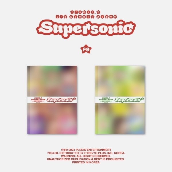 [CD][랜덤]프로미스나인 - 싱글 3집 [Supersonic] / Fromis_9 - 3Rd Single Album [Supersonic]