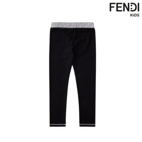 키즈 FF 로고 자수 밴딩 레깅스 팬츠 JFF303AMIT