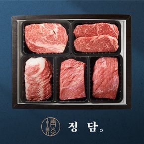 [바로배송][SSG 정담][냉장/1+][농협횡성한우]구이혼합세트3호 (등심/채끝/차돌/국거리/장조림) / 2.5kg