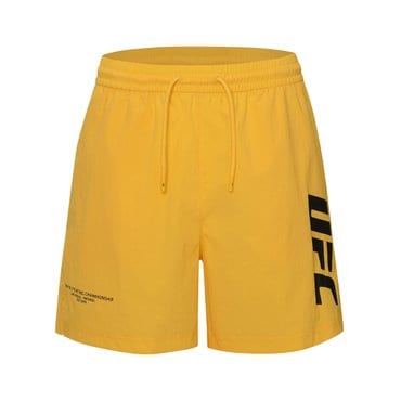 UFC SPORT UFC 에센셜 릴렉스핏 쇼츠 옐로우 U2SPW2301YE