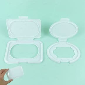 비접착 물티슈캡 재사용 가능 DIY 티슈커버 케이스 사각 원형 뚜껑 덮개