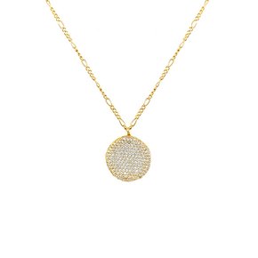 VINTAGE MEMORY PAVE LOCKET NECKLACE_GOLD