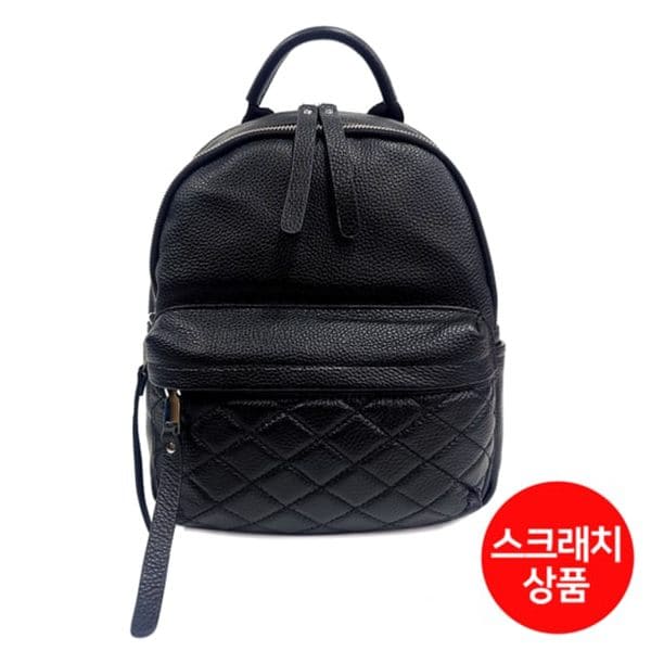 [여주점] [스크래치 상품]  통소가죽 데일리 정장 캐주얼 베이직 백팩 HGLB2111BK-S