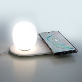 고속 15W 무선 충전기 LED 무드등 UMWHL10new