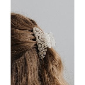HTY026 Lace pattern hair clip