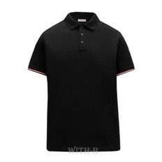 [MONCLER]로고 패치 폴로 반팔 티셔츠 8A734 00 84556