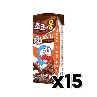  남양 초코에몽 프로틴 단백질팩우유 190ml x 15개