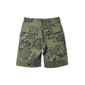 엔지니어드 가먼츠 퍼티그 쇼츠 팬츠 Olive Floral Print Ripstop