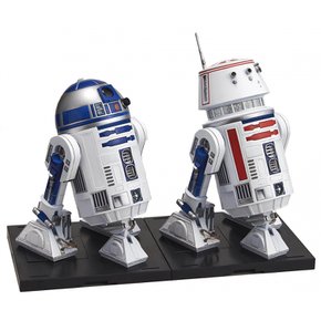 스타 워즈 R2-D2 & R5-D4 112 스케일 플라스틱 모델