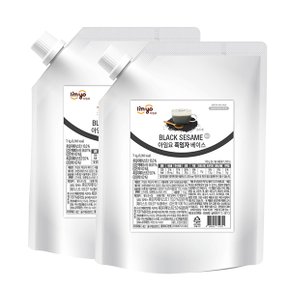 메가커피 아임요 흑임자 베이스 1kg 2개세트