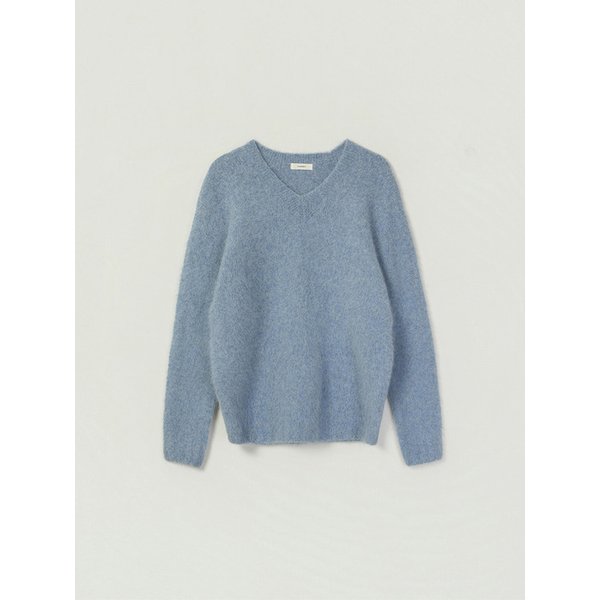 PAUXE FOX V-NECK KNIT_IVORY