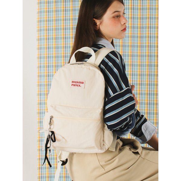mini ver. Daily backpack_Butter cream