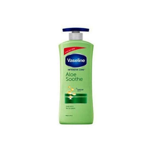확대된 대표 바세린 인텐시브 케어 알로에 수드 로션 600ml / 1개(LC)(1)