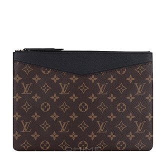 LOUIS VUITTON (국내당일출고) 루이비통클러치 데일리 모노그램 블랙