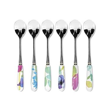  독일 포트메리 티스푼세트 Portmeirion Wassergarden Teaspoons Multicoloured Pack of 6 144927