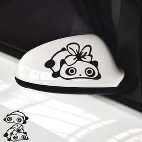 할인가 희망S 남매판다 차량용스티커 / 초보운전