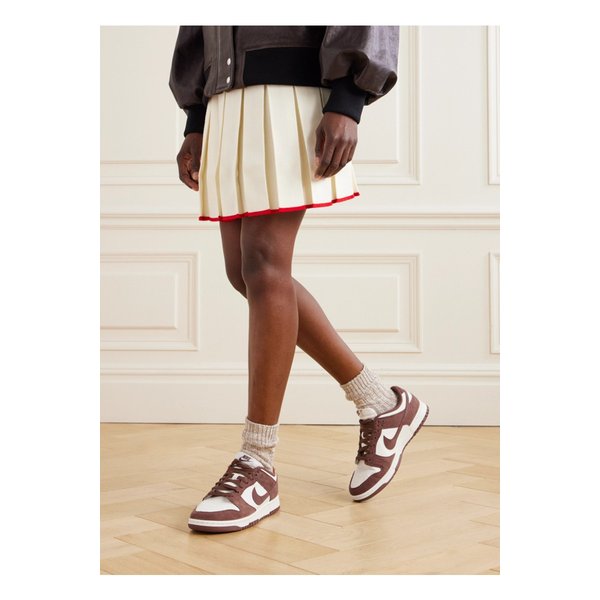 덩크 로우 가죽 스웨이드 스니커즈 메를로 1647597350538390