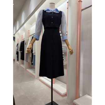 잇미샤 [여주점] 여성 레이어 셔츠 원피스(ITQ4WOP420)