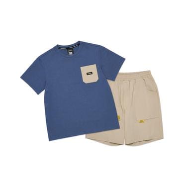 내셔널지오그래픽키즈 K252UPB010 5부 상하 SET DUSTYNAVY