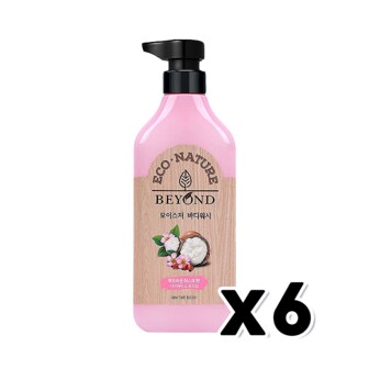  비욘드 모이스처바디워시 부드러운머스크향 300ml x 6개