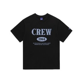 CREW TEE (BLACK)