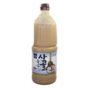 면사랑 냉장 사골육수 1.8L 2개