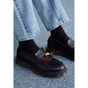 4164049 Dr. Martens ADRIAN YOTD - Slip-ons black/red 72005853