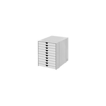 USM [USM 공식수입원] USM Inos Box Set C4 With 10 Closed Trays (Light Gray)