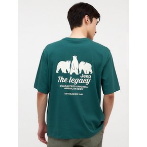 [JEEP지프]곰세마리 반팔 티셔츠(JO2TSU108)