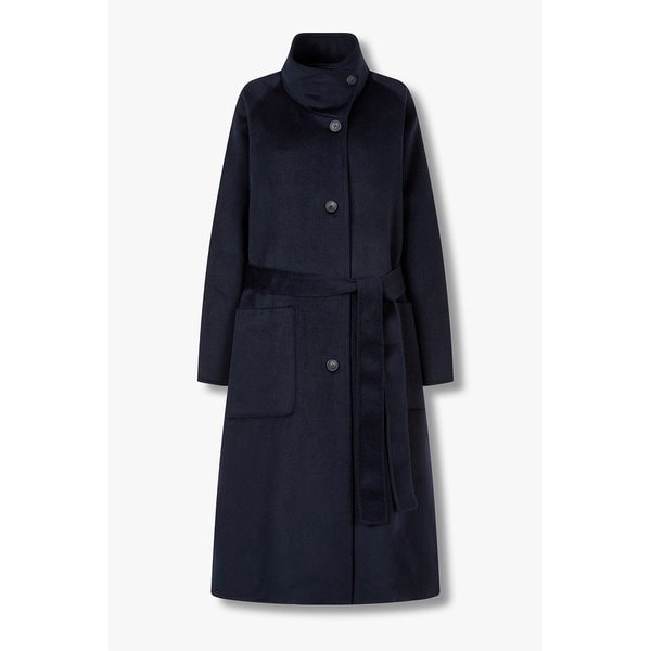 오버핏 하이넥 울블렌드 코트 91F5411783058