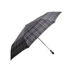 DBUM1E802 블루 체크 3단 자동 양산 겸용 우산