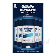 질레트 얼티메이트 프로텍션 데오드란트 5팩 GILLETTE ULTIMATE PROTECTION 6-IN-1 ANTIPERSPIRA