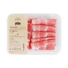설성목장 [냉동]설성목장 무항생제 한돈 대패목살 구이용300g