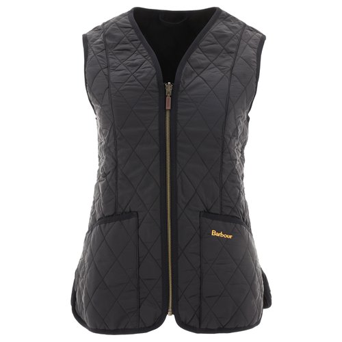 바버 여성 다운 조끼 FW26 LLI0003LLIBK11