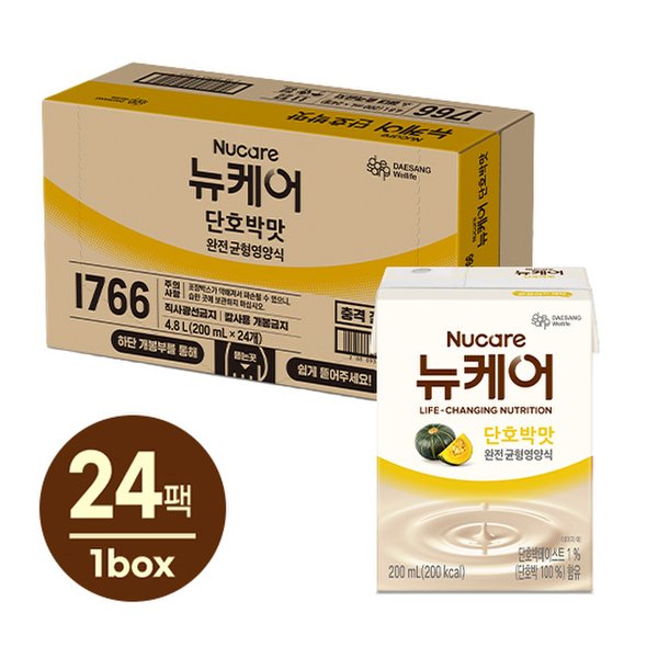 단호박맛 200ml(24입),1박스