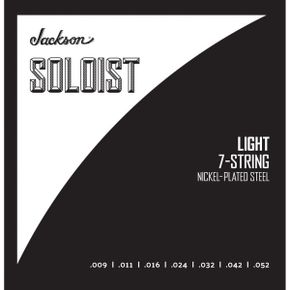 미국 잭슨 기타 Jackson Soloist Strings 7 String Light .009.052 7현 일렉트릭 기타현 1675465