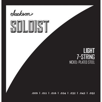  미국 잭슨 기타 Jackson Soloist Strings 7 String Light .009.052 7현 일렉트릭 기타현 1675465