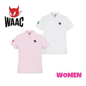  3135990 WAAC 왁 072332058 WOMEN 여성 WAACKY 반소매 폴로 셔츠 CA3234200