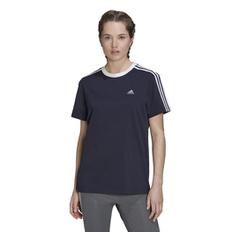 에센셜 3-스트라이프 반팔 티셔츠 HC0105