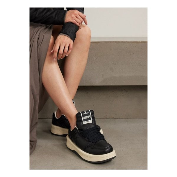 컨버스 인플레이티드 터보웨폰 가죽 스니커즈 블랙 1647597358688008