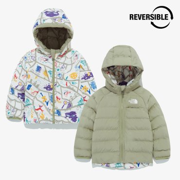 노스페이스키즈 NJ3NQ90S 베이비 리버시블 페리토 후디드 자켓 BABY REVERSIBLE PERRITO HOODED JACKET