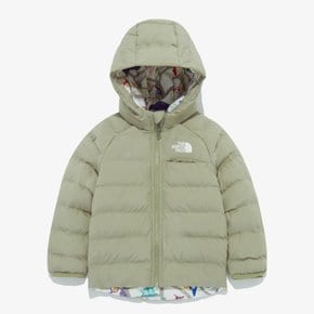 NJ3NQ90S 베이비 리버시블 페리토 후디드 자켓 BABY REVERSIBLE PERRITO HOODED JACKET