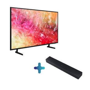 삼성 크리스탈 UHD TV 138cm KU55UD7000FXKR 스탠드형+ 사운드바 HW-C400..[34689083]