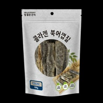  강아지껌 콜라겐 북어껍질 롤 100g (WDCC1B5)